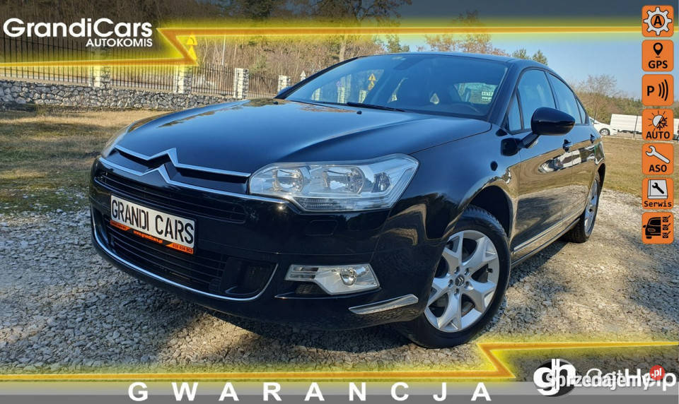 Citroen C5 20 140 Automat Navi HydrActive Skóra autoalarm