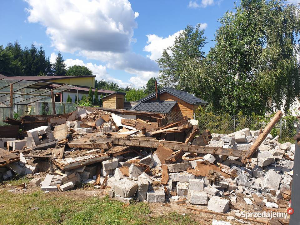 Rozbiórki budynków podlaskie Białystok usługi budowlane