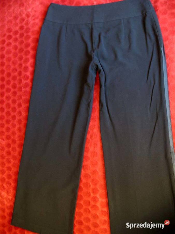 Spodnie czarne damskie eleganckie 40 L biodra mazowieckie Siedlce