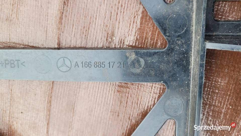 MERCEDES W166 ŚLIZG ZDERZAKA LEWY TYŁ Karoseria śląskie Ruda Śląska