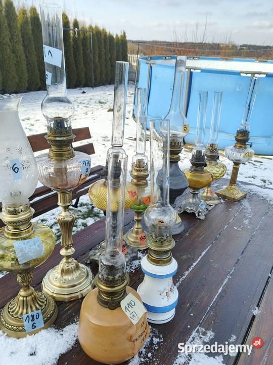 lampy naftowe Antyki, Sztuka, Kolekcje Fałków sprzedam