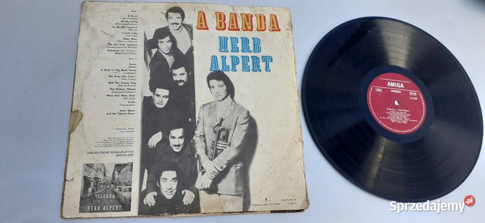 A banda herb alpertwinyl vintage pamiątka PRL płyta winylowa Tuszkowo