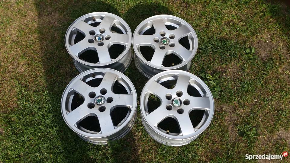 Felgi aluminiowe 5x 100 R14 oryginał Fabia 1 Rozmiar 14" wielkopolskie sprzedam