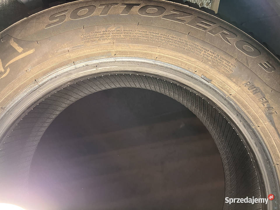 Cztery opony Run Flat zimowe Pirelli SottoZero Poznań