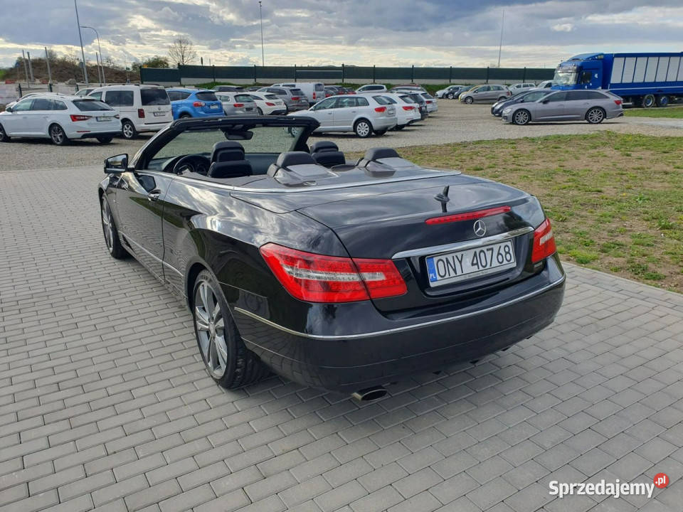 Mercedes E 200 Kabriolet Avantagrde FULL Stan opolskie Strobice