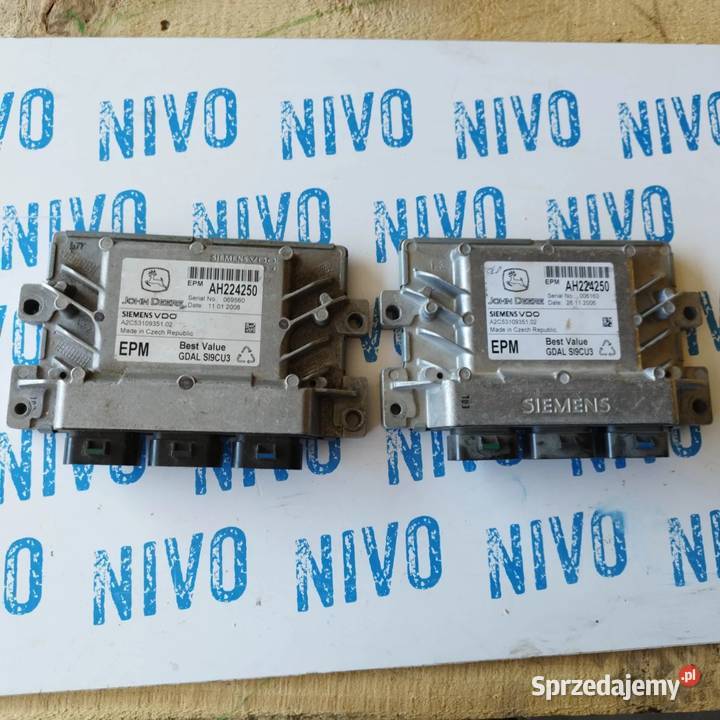 John deere moduł sterowania AH224250 Pozostałe Łowicz