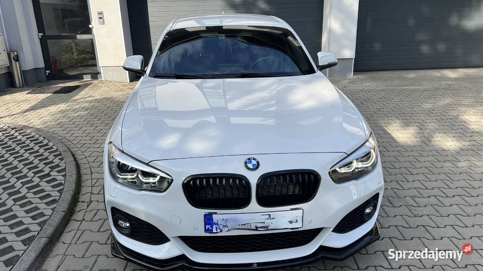 BMW Seria 1 118d Sport Line Shadow Rok produkcji 2019 Kraków