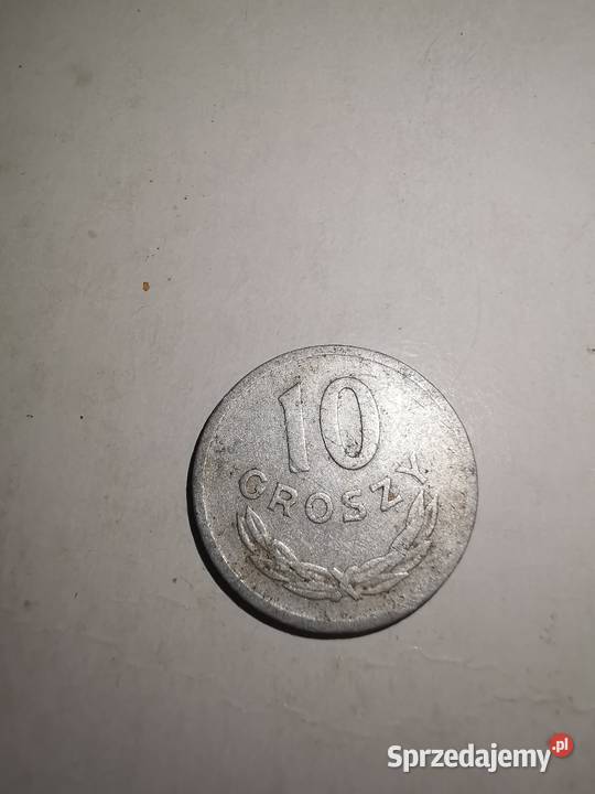 10 groszy z 1949roku Zamość