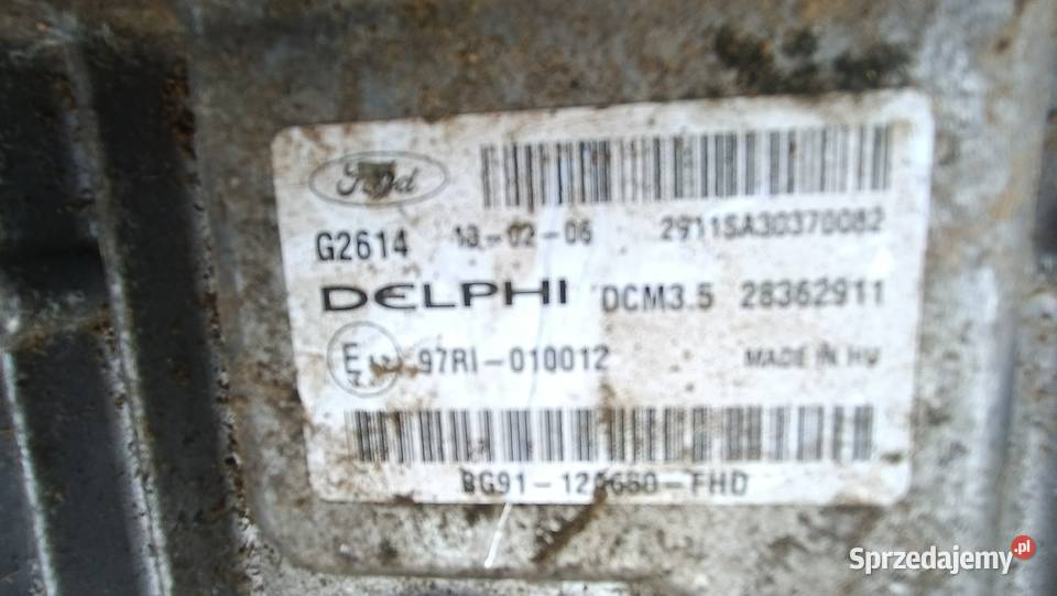 Komputer ECU Ford S Mondeo Mk4 20 BG9112A650FHD małopolskie