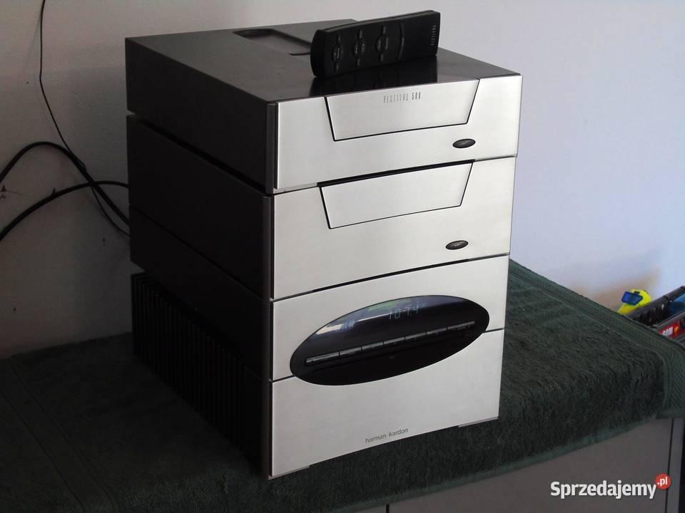 Wieża Harman Kardon pilot Wzmacniacz Radio CD Jasło