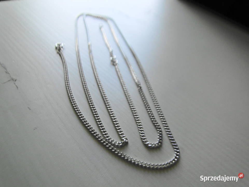 Długi masywny łańcuch srebro 925 Warszawa