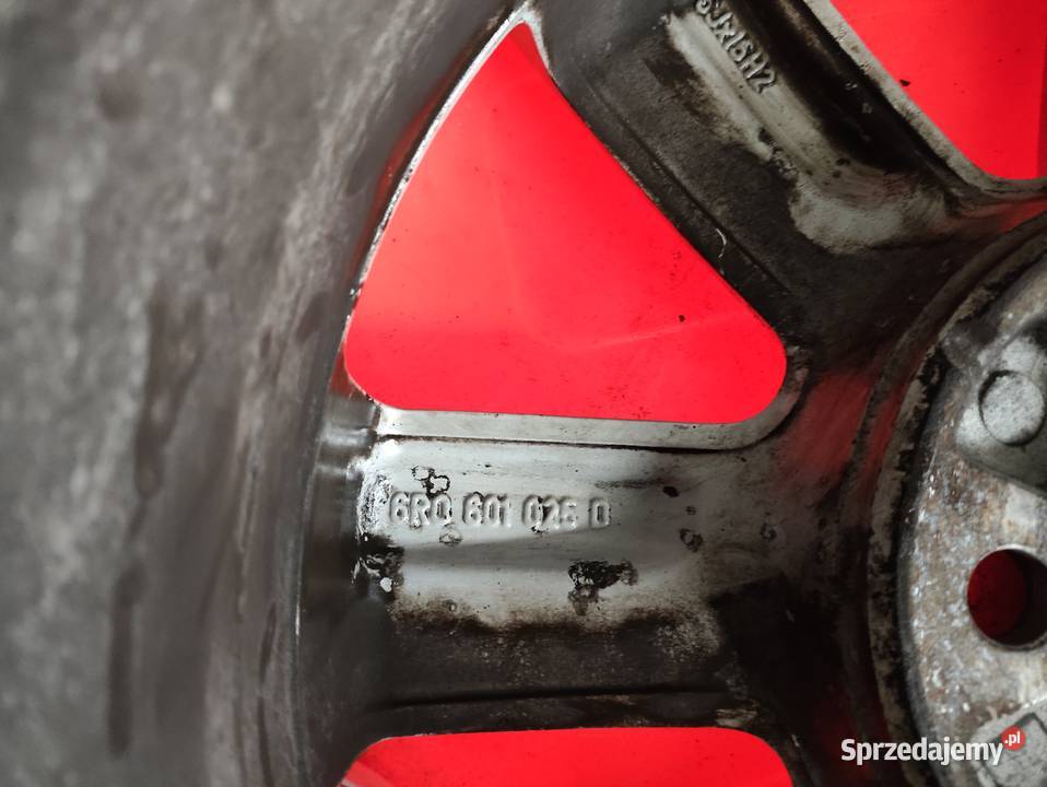 Felga aluminiowa VW Volkswagen Polo 6R OE Poznań