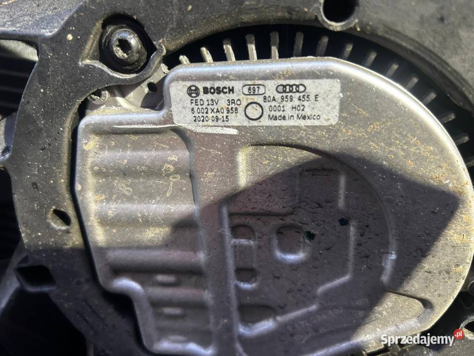 Audi Q5 80a 20 pas przedni wzmocnienie chłodnice