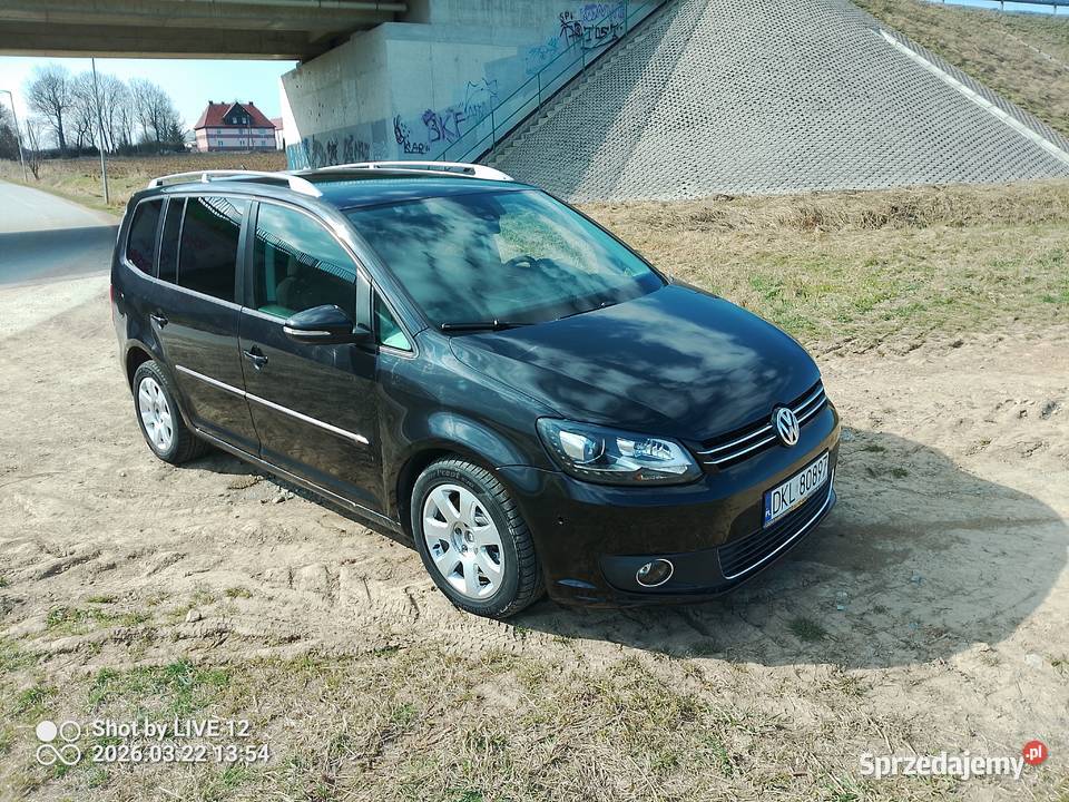 VW TOURAN 20TDI 2012r 170 DSG automat 7 osób automatyczna dolnośląskie Kłodzko