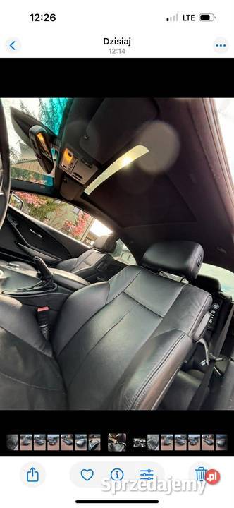 BMW 650i manualna skrzynia biegów panorama manualna Seria 6 mazowieckie Mińsk Mazowiecki
