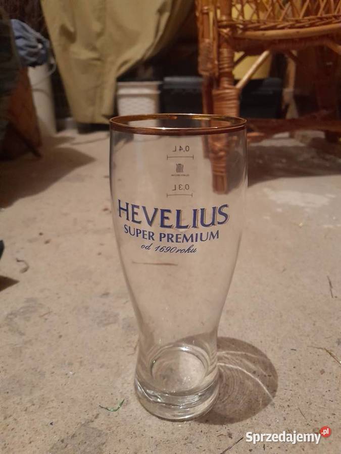 Szklanka do piwa Hevelius 04 l Słupsk