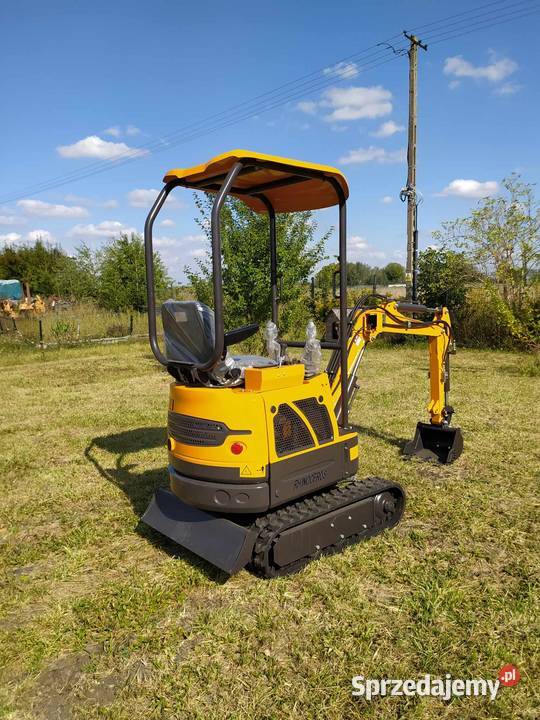 Minikoparka nowa mini excavator RME15 mazowieckie sprzedam