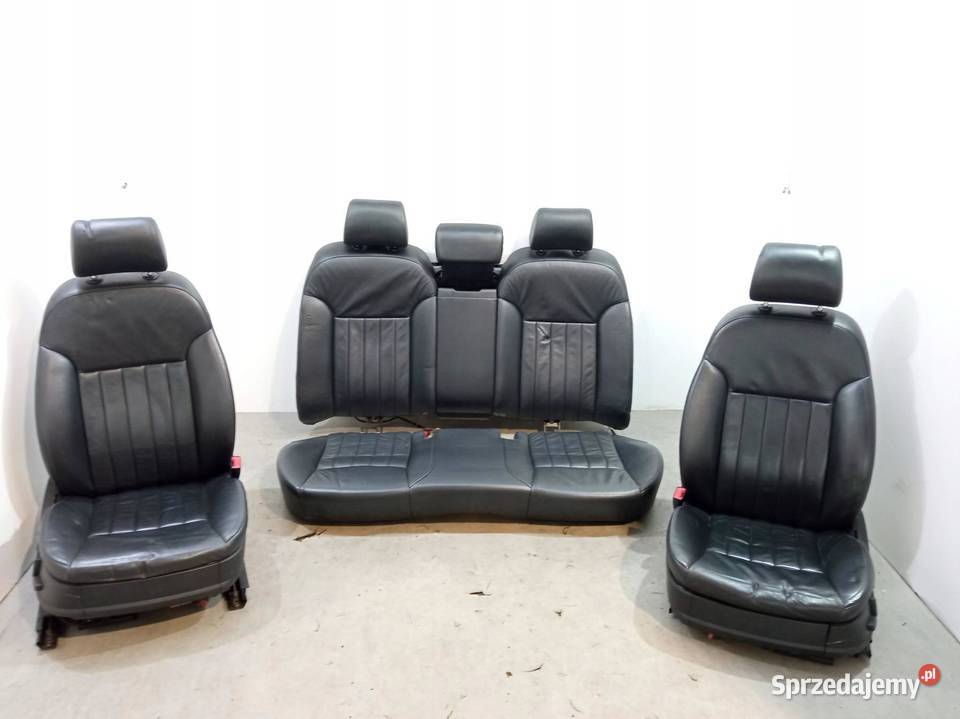 FOTELE KANAPA ELEKTRYCZNE GRZANE SKÓRA Audi A8