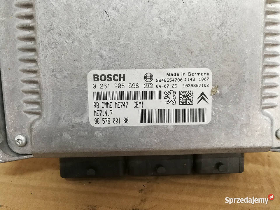 Sterownik Silnika Komputer CITROEN C5 30V6 207 Kąty Wrocławskie