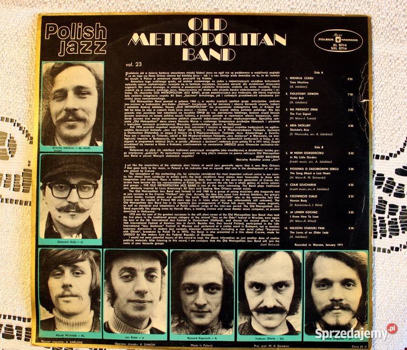 Old Metropolitan Band Time Machine Polish Jazz Szczecin