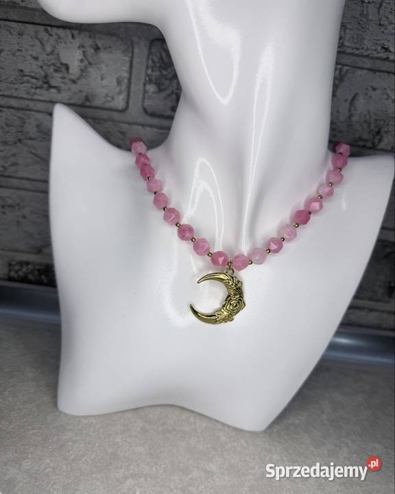 Naszyjnik choker kamienie naturalne turmalin Tarnobrzeg