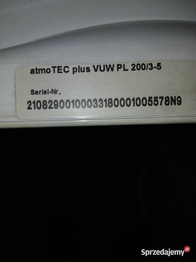 Vaillant atmo Tec plus VUW 20035 Gdynia