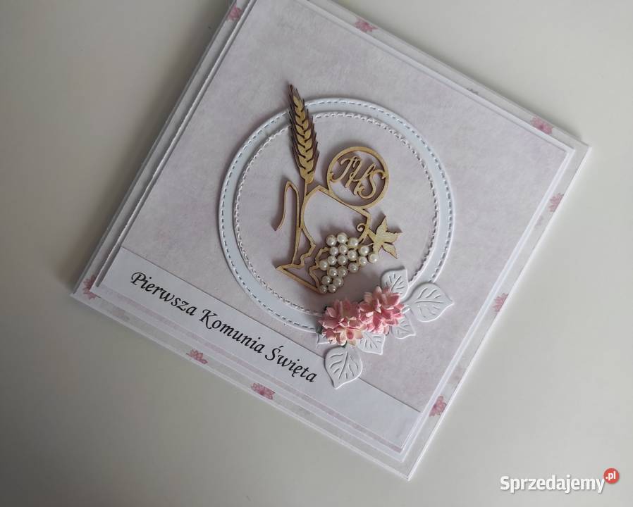 Kartka okolicznościowa ręcznie robiona na Łódź