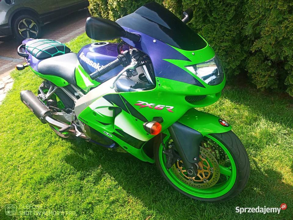 Kawasaki ZX6R Ninja Zielona z Niemiec Iwł w Ostrów Wielkopolski