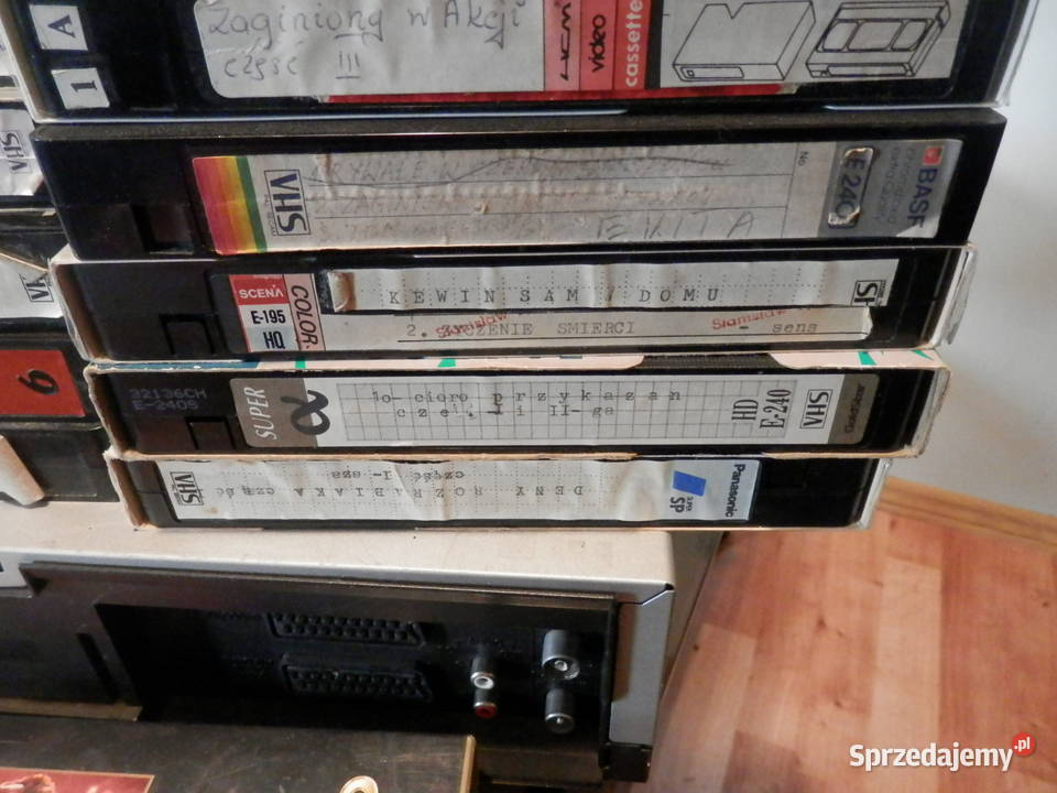 20 kaset VHS bazarówek Chojnice