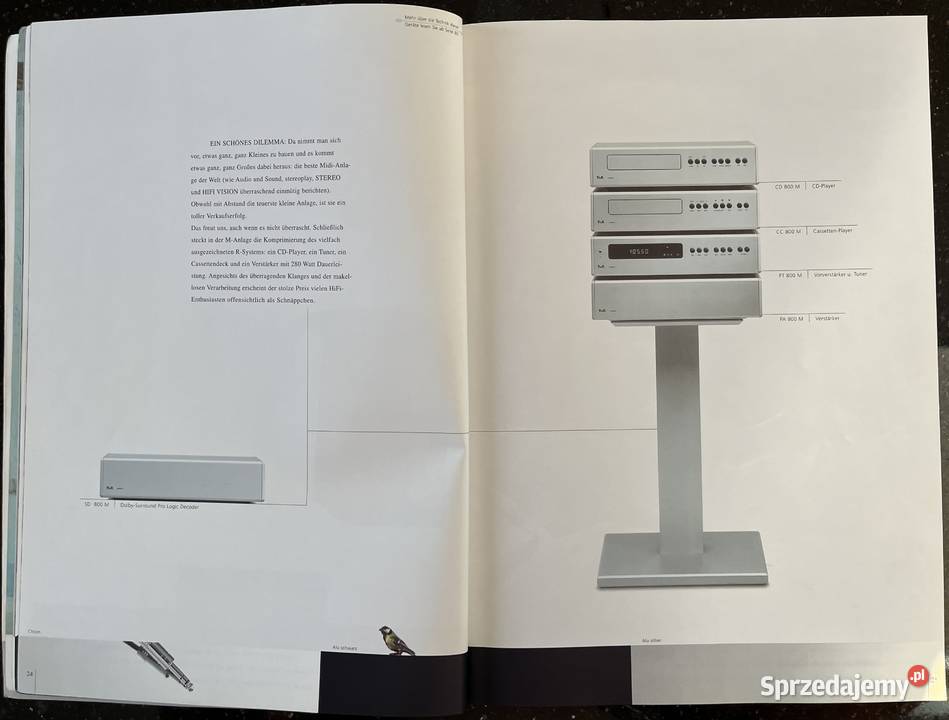 TA 1998 RARYTAS Prospekt Katalog Produktów HIFI Pozostałe Kamionki sprzedam