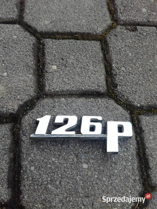 Napis 126p oryginalny Kraków