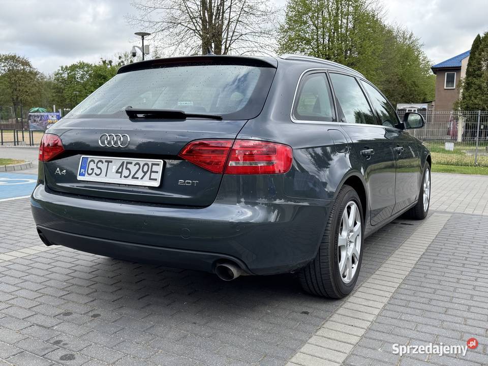 AUDI A4 B8 BENZYNA 20 TFSI 180 6manualna Super Starogard Gdański