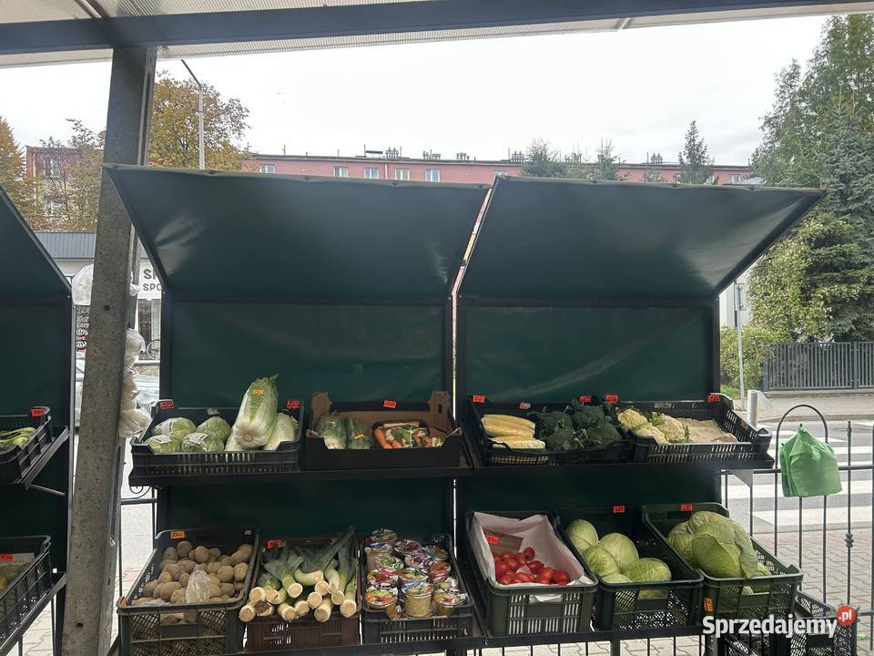 Półki regały sklepowe na warzywa małopolskie