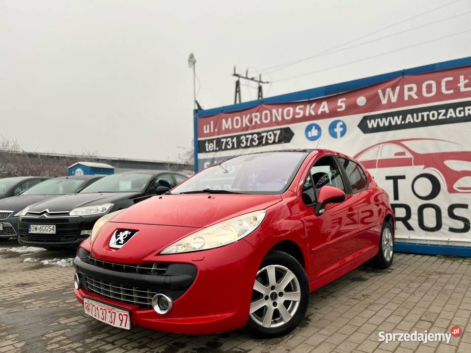 Peugeot 207 16 Benzyna 2008 AUTOMAT 138 Zamiana automatyczna Samochody osobowe dolnośląskie Wrocław