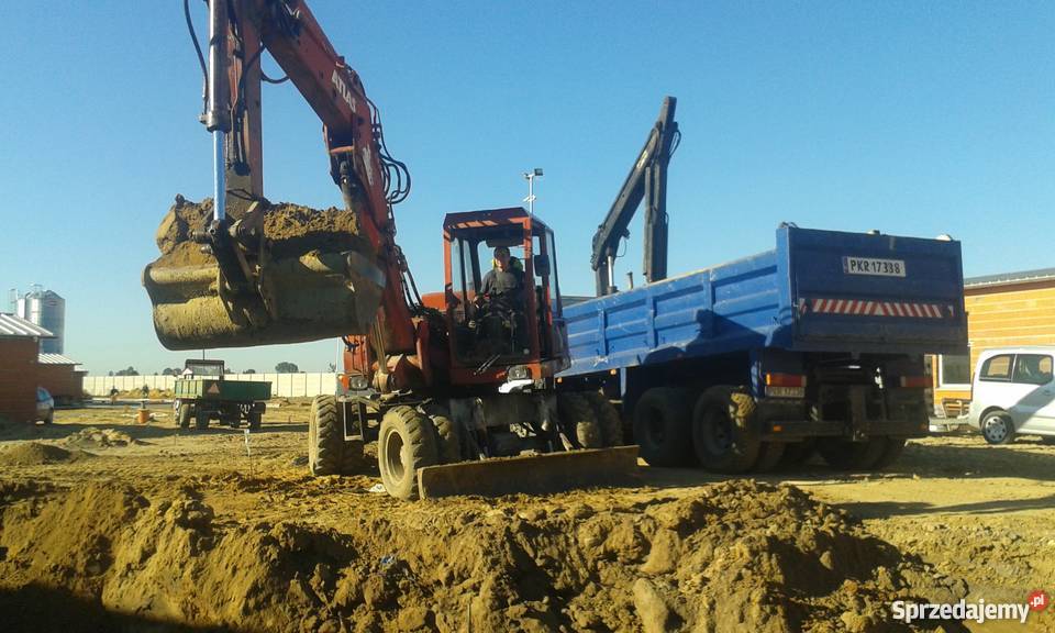 wywóz gruzuusługi koparką krotoszyn roboty