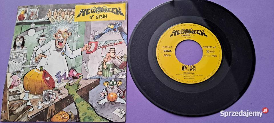 Helloween Dr Stein 1988 Germany PŁYTA WINYLOWA Kraków