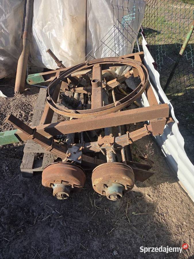 Oś d 37 d47 d50 nieuszkodzony Drzewica