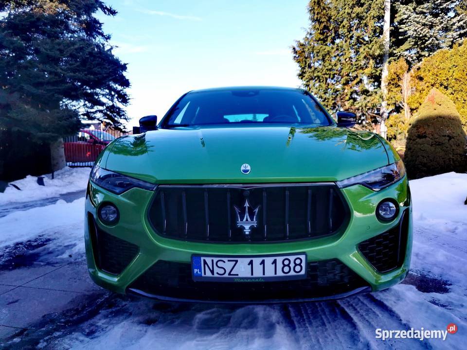 MASERATI LEVANTE MODENA WERSJA LIMITOWANA Szczytno
