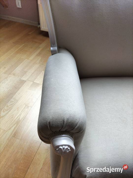 Fotel Ludwikowski uszak renowacji Szczecin