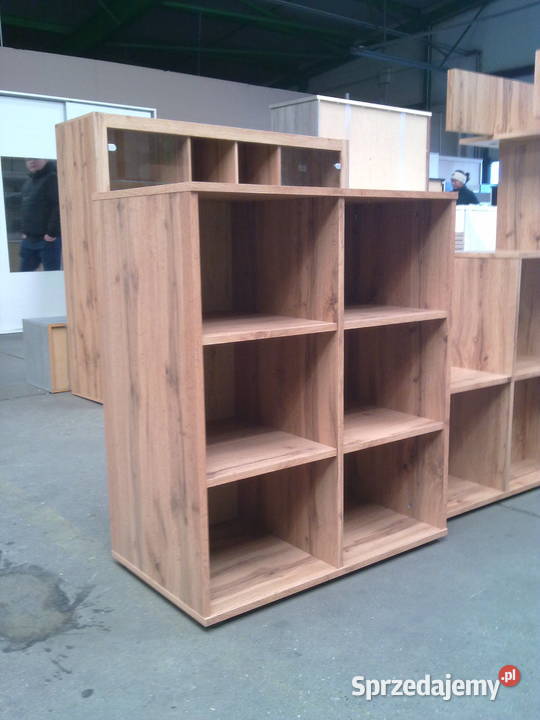 Regał 77x93x45 dąb wotan Nowy Wieruszów