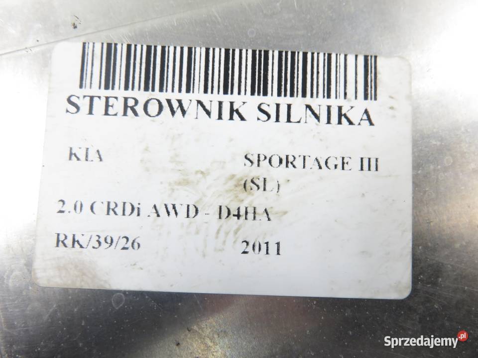 STEROWNIK KIA SPORTAGE III 20 CRDi 0281017046 sprzedam