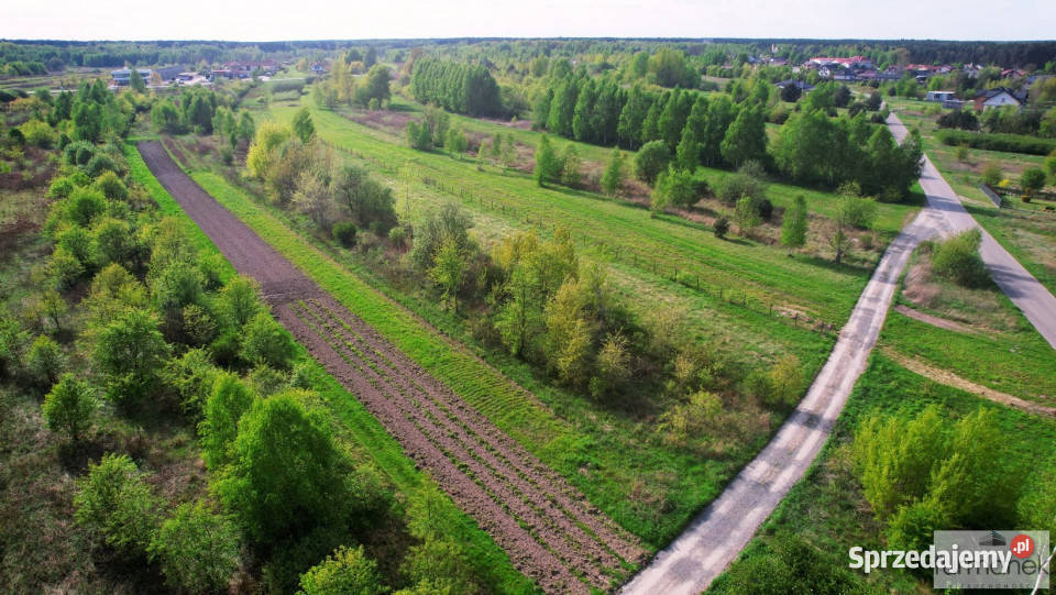 Działkę sprzedam 6334m2 Gromada prąd sprzedam