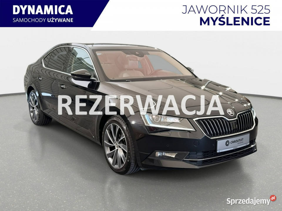 koda Superb Style 20TDI 190 DSG 4x4 2018 r salon elektrycznie ustawiane fotele Myślenice