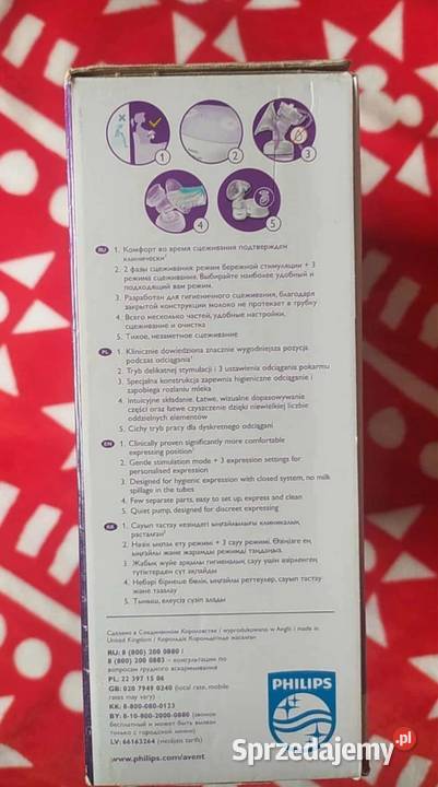 Elektryczny Laktator Philips Avent SCF 332 Karmienie Warszawa