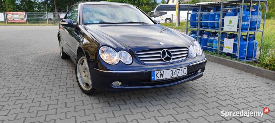 MercedesBenz CLK 200 Kompressor W209 163 Automat Łapanów sprzedam