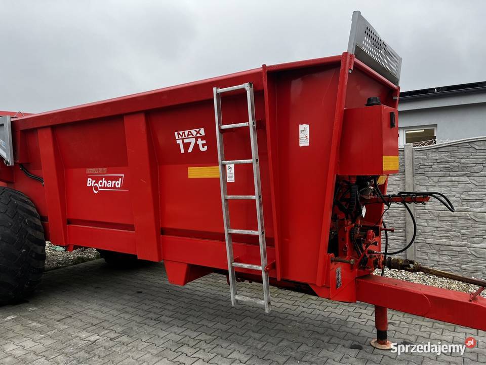 Rozrzutnik Obornika BROCHARD DRAGON 17t 2006r Maszyny rolnicze Brzeg