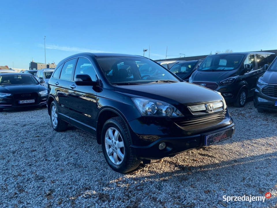 Honda CRV 20i vtec xenon podgrzewane fotele czujnik parkowania Gdańsk