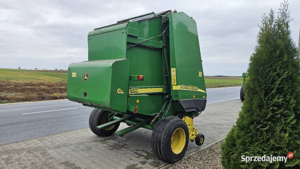 John Deere 592 Siatka sznurek Rolujące (belujące) wielkopolskie Gruntowice