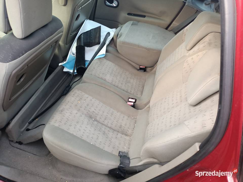 Kompletne wnętrze Renault Scenic II fotele osobowe Radzyń Podlaski sprzedam