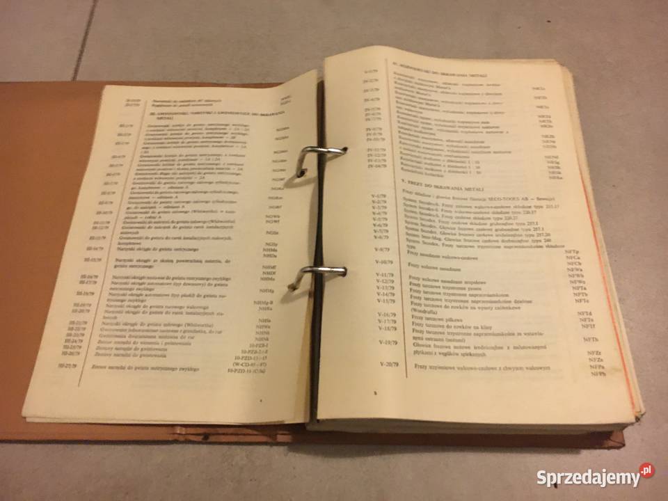 Katalog Narzędzia metalowe do skrawania metali Łęczyca